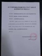 关于河南荣威起重机械有限公司年产20000件起重机